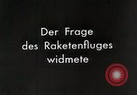Image of Rudolf Nebel, Reinhold Tiling and Eugene Sanger in German Germany, 1934, second 48 stock footage video 65675024368