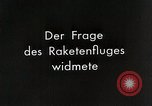 Image of Rudolf Nebel, Reinhold Tiling and Eugene Sanger in German Germany, 1934, second 49 stock footage video 65675024368