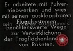 Image of Rudolf Nebel, Reinhold Tiling and Eugene Sanger in German Germany, 1934, second 60 stock footage video 65675024368