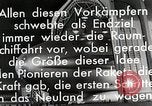 Image of Animated German science fiction film about space travel Germany, 1937, second 10 stock footage video 65675024369