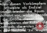 Image of Animated German science fiction film about space travel Germany, 1937, second 22 stock footage video 65675024369