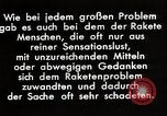 Image of Flight of first rocket-propelled airplane Germany, 1928, second 38 stock footage video 65675024370