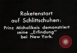 Image of Flight of first rocket-propelled airplane Germany, 1928, second 50 stock footage video 65675024370