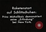Image of Flight of first rocket-propelled airplane Germany, 1928, second 54 stock footage video 65675024370