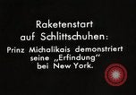 Image of Flight of first rocket-propelled airplane Germany, 1928, second 56 stock footage video 65675024370
