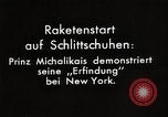 Image of Flight of first rocket-propelled airplane Germany, 1928, second 58 stock footage video 65675024370
