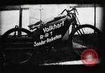 Image of Opel rocket-powered motorcycle Germany, 1928, second 23 stock footage video 65675024371