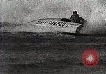 Image Malcolm Pape conduit son bateau propulsée par fusée Miami Florida United States USA, 1929, de la seconde 21 séquences d'archives historiques vidéo 65675024372