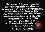 Image fusées Berlin Allemagne, 1928, de la seconde 9 séquences d'archives historiques vidéo 65675024376