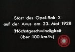 Image fusées Berlin Allemagne, 1928, de la seconde 51 séquences d'archives historiques vidéo 65675024376
