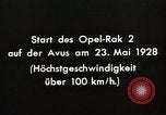 Image fusées Berlin Allemagne, 1928, de la seconde 52 séquences d'archives historiques vidéo 65675024376