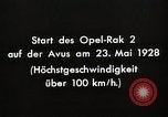 Image fusées Berlin Allemagne, 1928, de la seconde 53 séquences d'archives historiques vidéo 65675024376