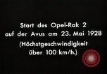 Image fusées Berlin Allemagne, 1928, de la seconde 55 séquences d'archives historiques vidéo 65675024376