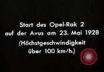 Image fusées Berlin Allemagne, 1928, de la seconde 57 séquences d'archives historiques vidéo 65675024376
