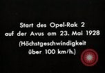 Image fusées Berlin Allemagne, 1928, de la seconde 58 séquences d'archives historiques vidéo 65675024376