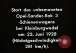 Immagine di Rocketry Germania, 1928, secondo 4 filmato di repertorio 65675024377