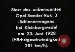 Immagine di Rocketry Germania, 1928, secondo 5 filmato di repertorio 65675024377