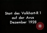 Immagine di Rocketry Germania, 1928, secondo 3 filmato di repertorio 65675024379