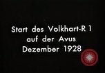 Immagine di Rocketry Germania, 1928, secondo 4 filmato di repertorio 65675024379
