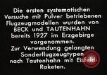 Image of "Ent" (Duck) model rocket plane Germany, 1928, second 5 stock footage video 65675024384