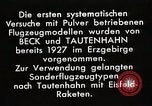 Image of "Ent" (Duck) model rocket plane Germany, 1928, second 14 stock footage video 65675024384