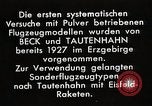 Image of "Ent" (Duck) model rocket plane Germany, 1928, second 18 stock footage video 65675024384