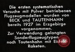 Image of "Ent" (Duck) model rocket plane Germany, 1928, second 21 stock footage video 65675024384