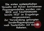 Image of "Ent" (Duck) model rocket plane Germany, 1928, second 23 stock footage video 65675024384