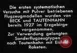 Image of "Ent" (Duck) model rocket plane Germany, 1928, second 25 stock footage video 65675024384