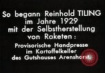 Image of Reinhard Tiling Arenshorst Germany, 1929, second 10 stock footage video 65675024385