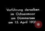 Standbild Reinhold Bodenbearbeitung Deutschland, 1931, aus Sekunde 1 historischem Filmmaterial Videoclip 65675024388