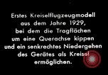Standbild Gyro Flugzeuge Prinzip Deutschland, 1929, aus Sekunde 1 historischem Filmmaterial Videoclip 65675024390