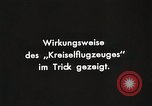 Standbild Gyro Flugzeuge Prinzip Deutschland, 1929, aus Sekunde 41 historischem Filmmaterial Videoclip 65675024390