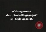 Standbild Gyro Flugzeuge Prinzip Deutschland, 1929, aus Sekunde 44 historischem Filmmaterial Videoclip 65675024390