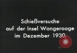Standbild Insel Wangerooge Deutschland, 1931, aus Sekunde 25 historischem Filmmaterial Videoclip 65675024391