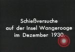 Standbild Insel Wangerooge Deutschland, 1931, aus Sekunde 28 historischem Filmmaterial Videoclip 65675024391