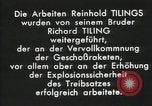 Standbild Projektil Raketen Deutschland, 1934, aus Sekunde 4 historischem Filmmaterial Videoclip 65675024393