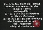 Standbild Projektil Raketen Deutschland, 1934, aus Sekunde 8 historischem Filmmaterial Videoclip 65675024393