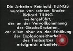 Standbild Projektil Raketen Deutschland, 1934, aus Sekunde 11 historischem Filmmaterial Videoclip 65675024393