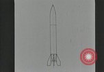Standbild Projektil Raketen Deutschland, 1934, aus Sekunde 21 historischem Filmmaterial Videoclip 65675024393