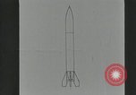 Standbild Projektil Raketen Deutschland, 1934, aus Sekunde 23 historischem Filmmaterial Videoclip 65675024393