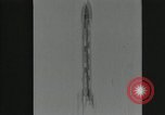 Standbild Projektil Raketen Deutschland, 1934, aus Sekunde 27 historischem Filmmaterial Videoclip 65675024393