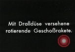 Standbild Projektil Raketen Deutschland, 1934, aus Sekunde 31 historischem Filmmaterial Videoclip 65675024393
