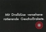 Standbild Projektil Raketen Deutschland, 1934, aus Sekunde 32 historischem Filmmaterial Videoclip 65675024393