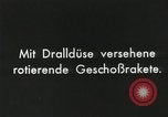 Standbild Projektil Raketen Deutschland, 1934, aus Sekunde 33 historischem Filmmaterial Videoclip 65675024393