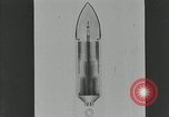 Standbild Projektil Raketen Deutschland, 1934, aus Sekunde 38 historischem Filmmaterial Videoclip 65675024393