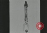Standbild Projektil Raketen Deutschland, 1934, aus Sekunde 42 historischem Filmmaterial Videoclip 65675024393
