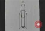 Standbild Projektil Raketen Deutschland, 1934, aus Sekunde 48 historischem Filmmaterial Videoclip 65675024393