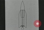 Standbild Projektil Raketen Deutschland, 1934, aus Sekunde 51 historischem Filmmaterial Videoclip 65675024393