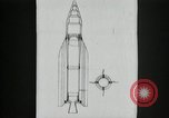 Standbild Projektil Raketen Deutschland, 1934, aus Sekunde 52 historischem Filmmaterial Videoclip 65675024393